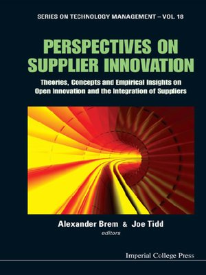 cover image of Perspectives On Supplier Innovation